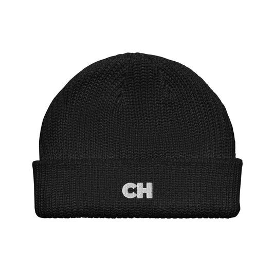 Copper Hamilton black standard Fisherman beanie